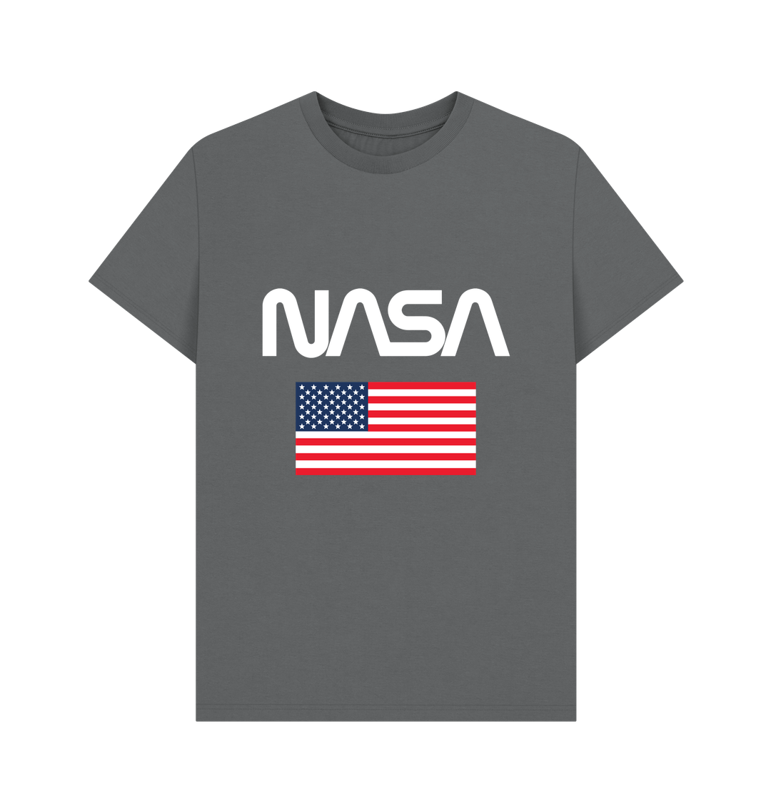 Slate Grey Printed T-shirt