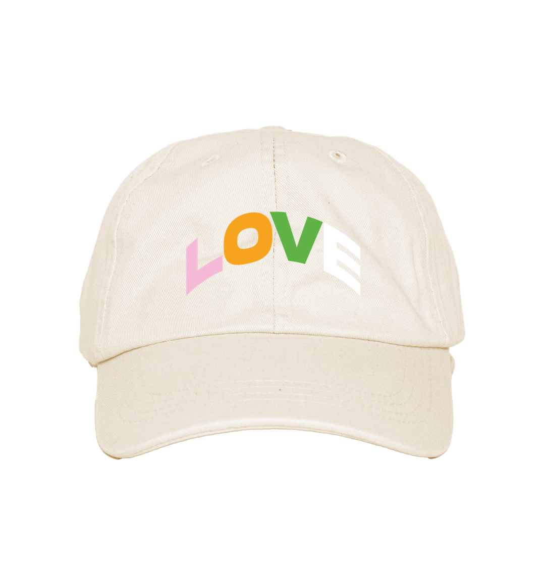 Non-Violence x Park London 'LOVE' Beige Cap