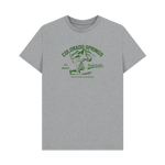 Athletic Grey Printed T-shirt Front