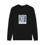Black Printed Sweater