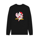 Black Printed Sweater