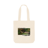 Natural Printed Bag Front