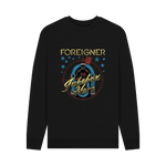 Black Printed Sweater