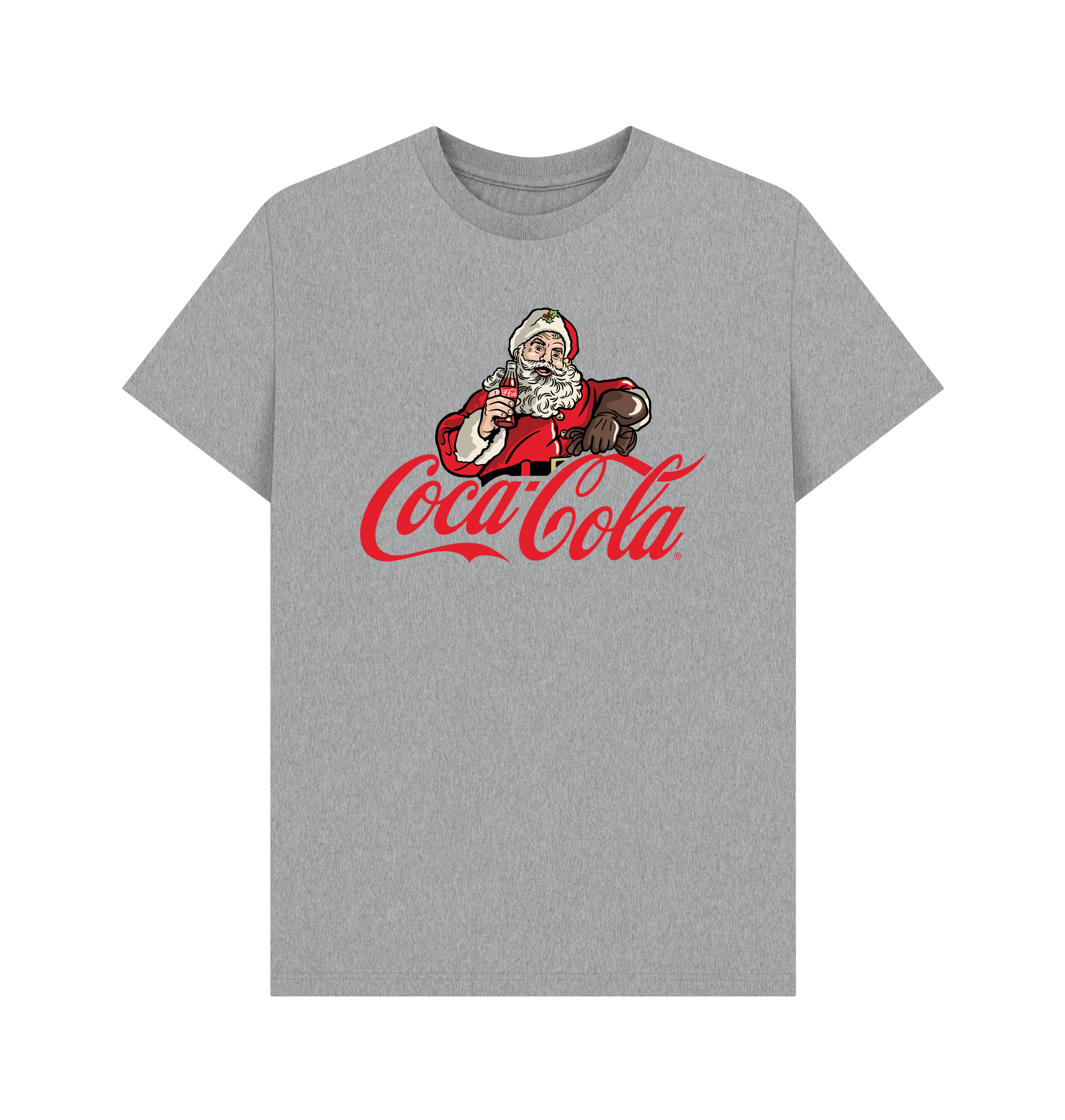 Athletic Grey Printed T-shirt