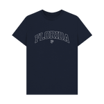 Navy Blue Printed T-shirt Front