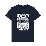 Navy Blue Printed T-shirt