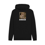 Black Printed Hoody Front