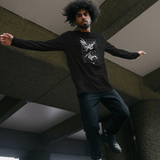 Batman vs Joker   Long Sleeve Black T-Shirt
