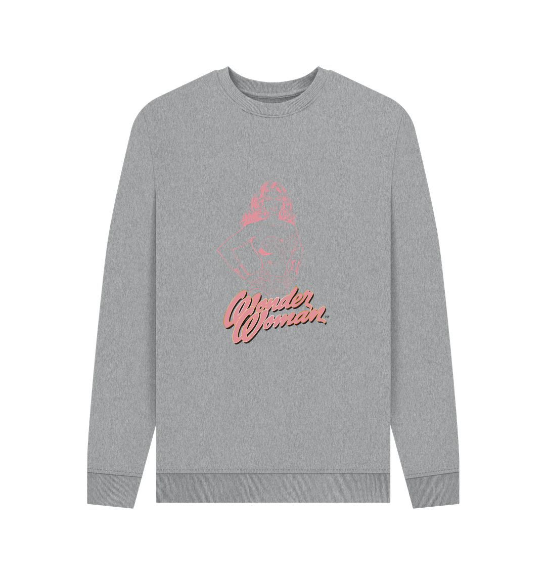 Light Heather Printed Sweater