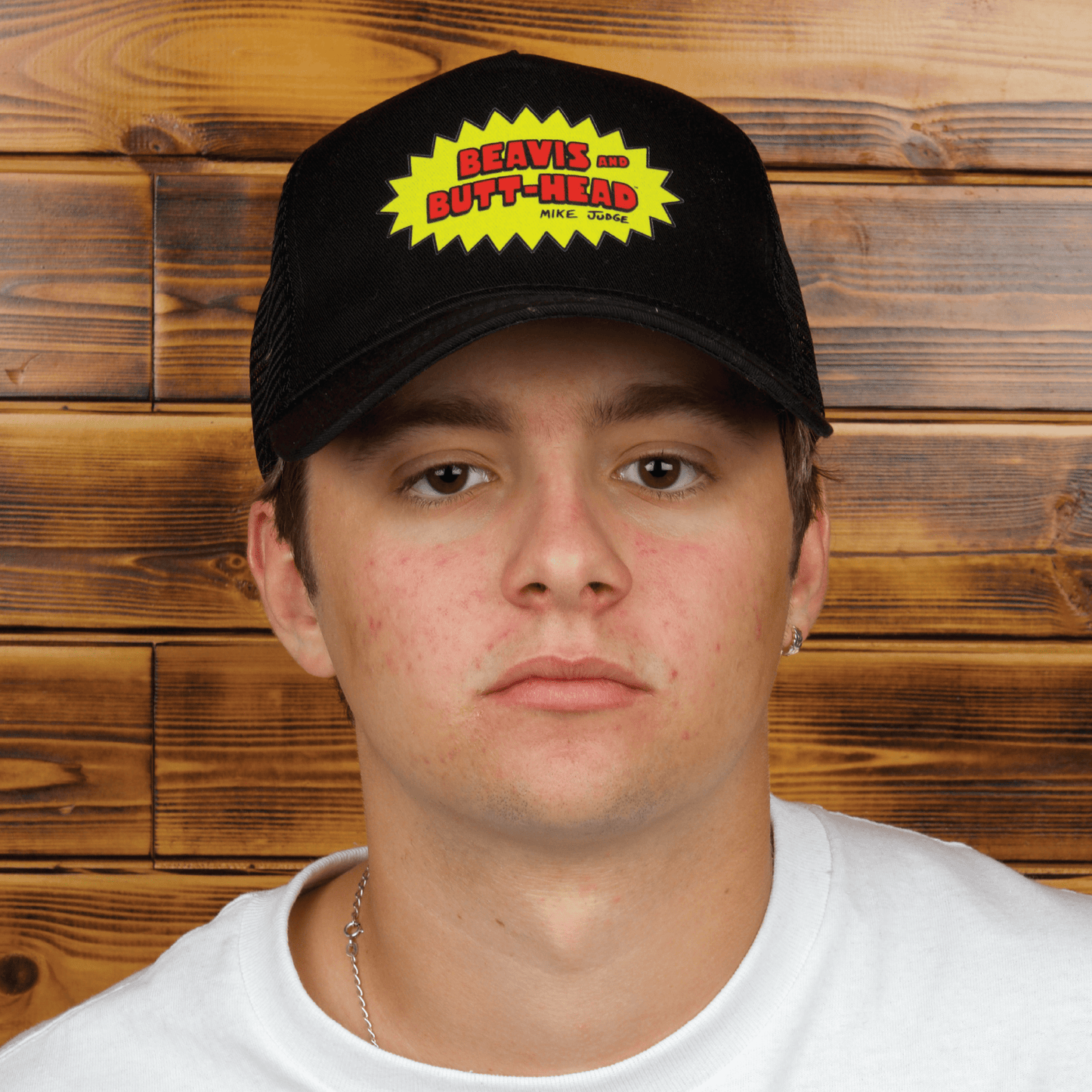 Beavis and Butthead Black Trucker Cap