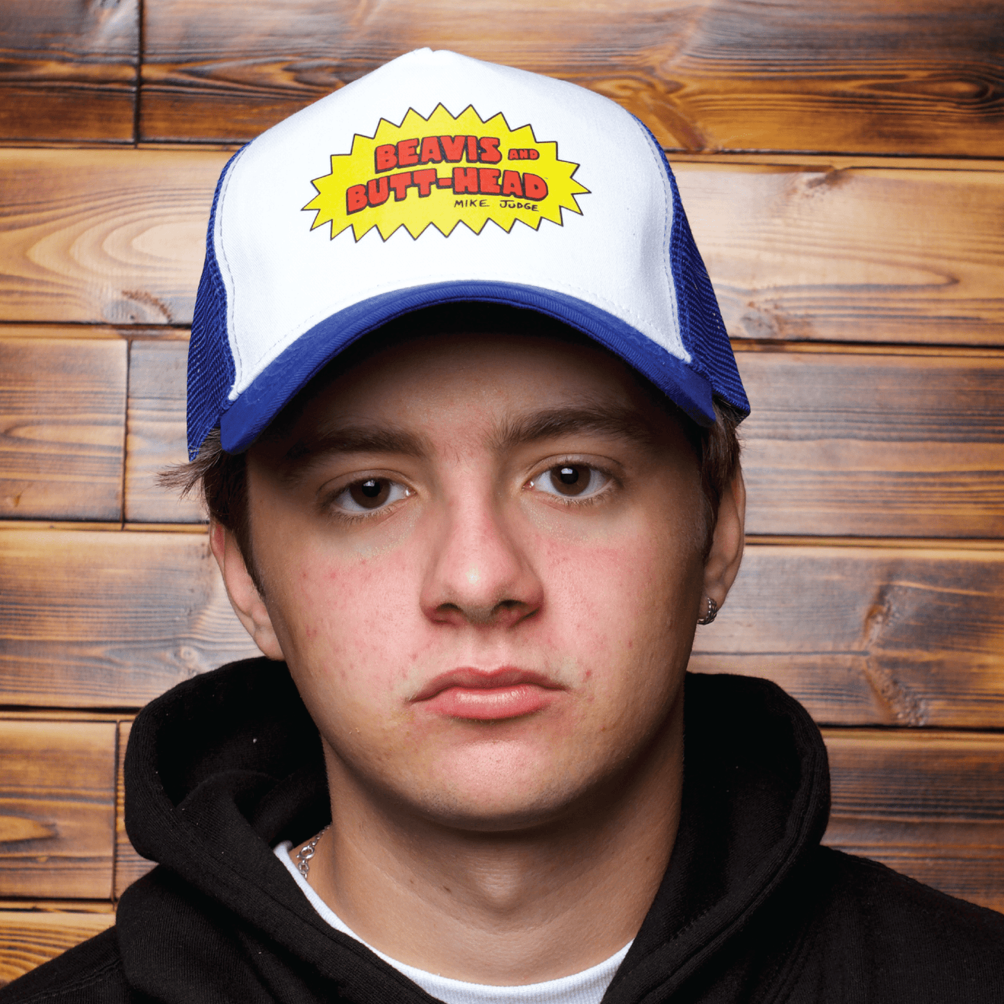 Beavis and Butthead Blue Trucker Cap
