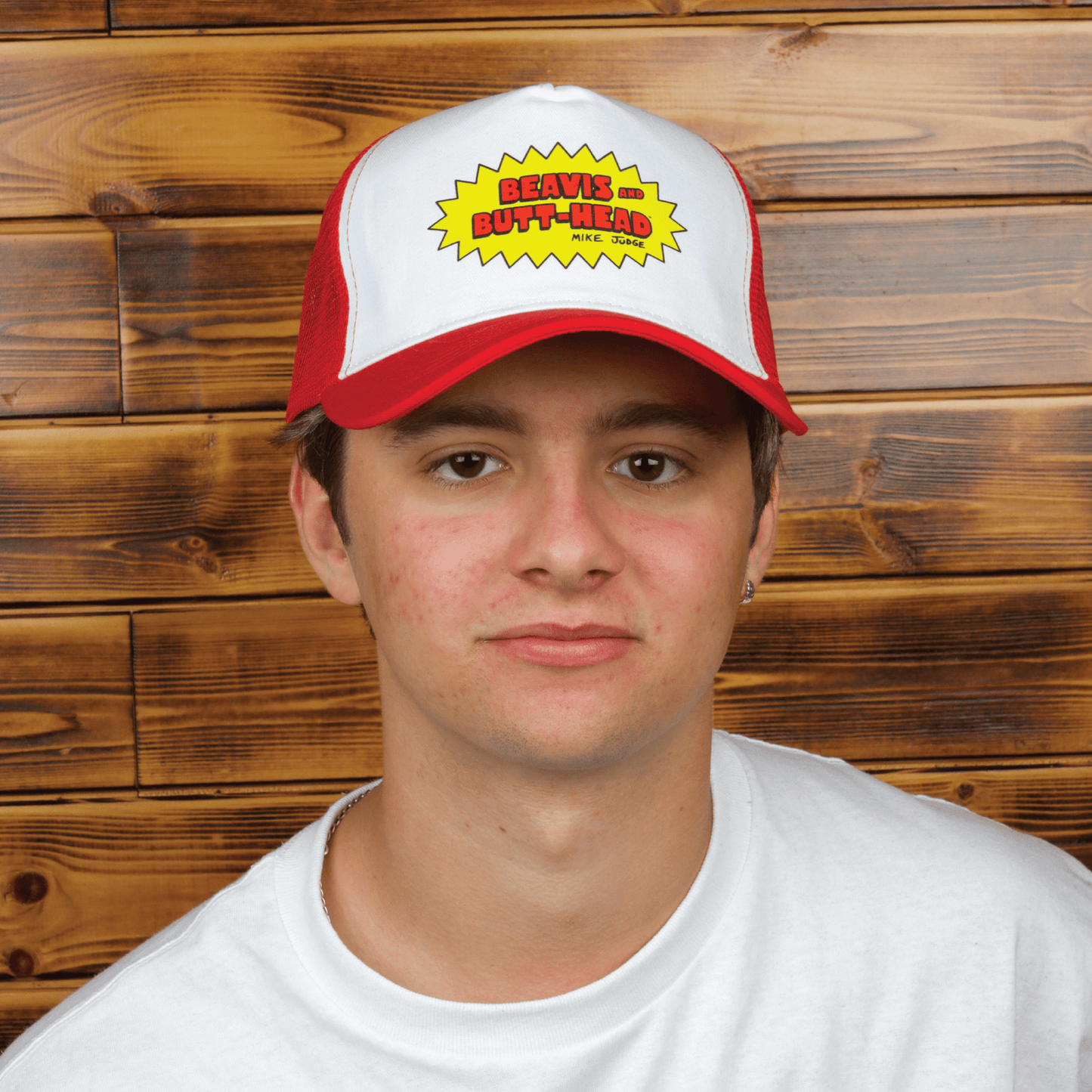 Beavis and Butthead Red Trucker Cap