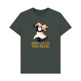 Dark Grey Printed T-shirt Front