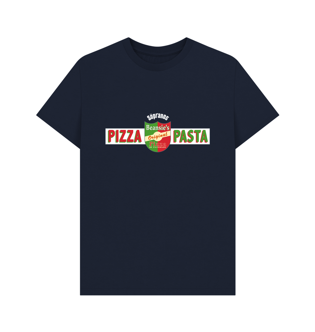 Navy Blue Printed T-shirt