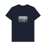 Navy Blue Printed T-shirt