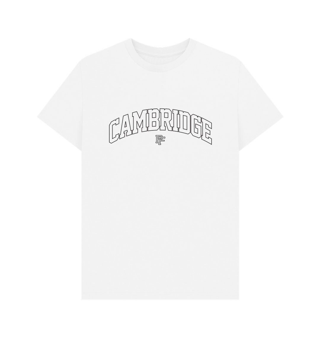 White Printed T-shirt Front