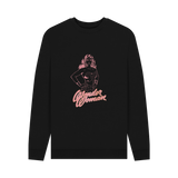 Black Printed Sweater