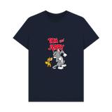 Navy Blue Printed T-shirt