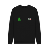 Black Printed Sweater