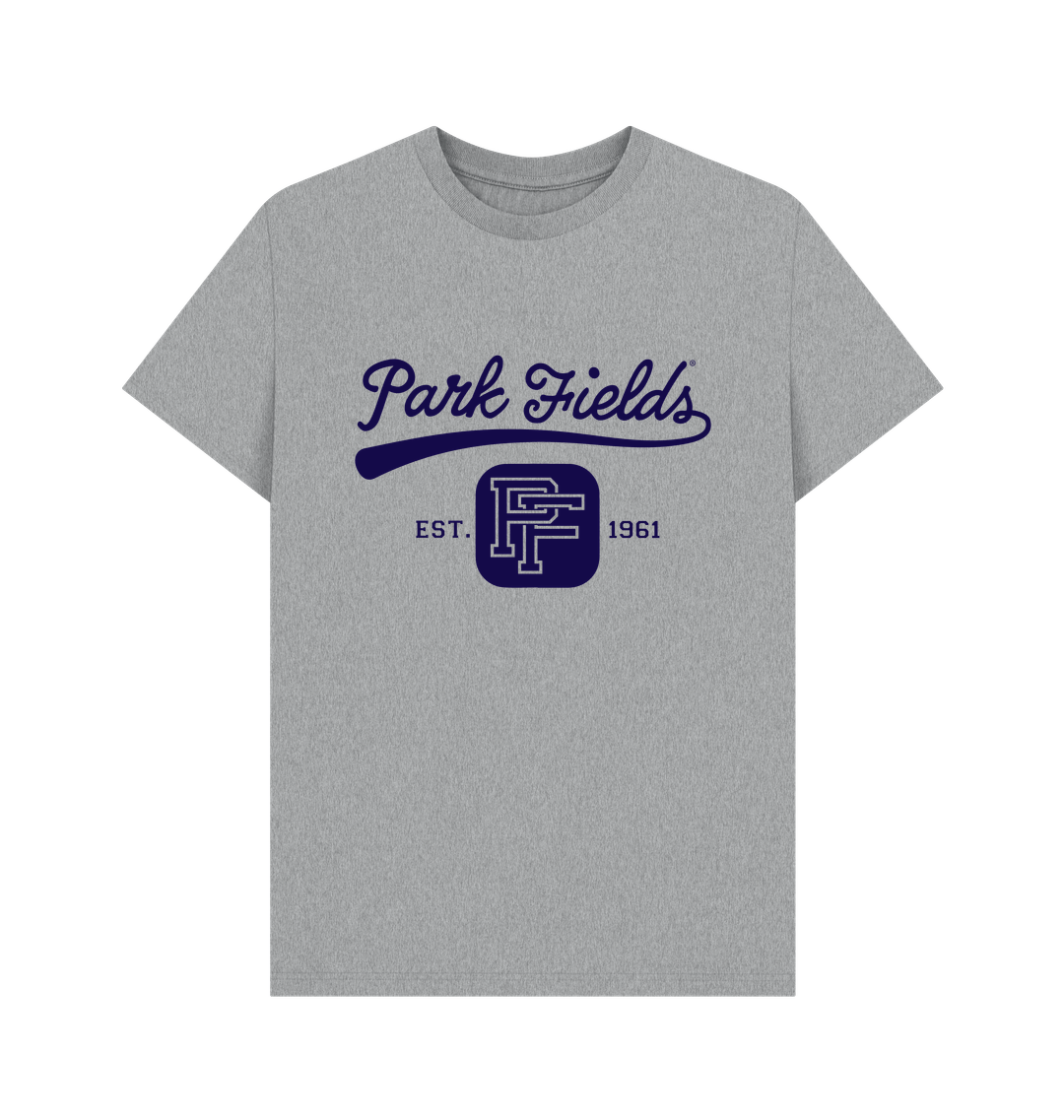 Athletic Grey Printed T-shirt