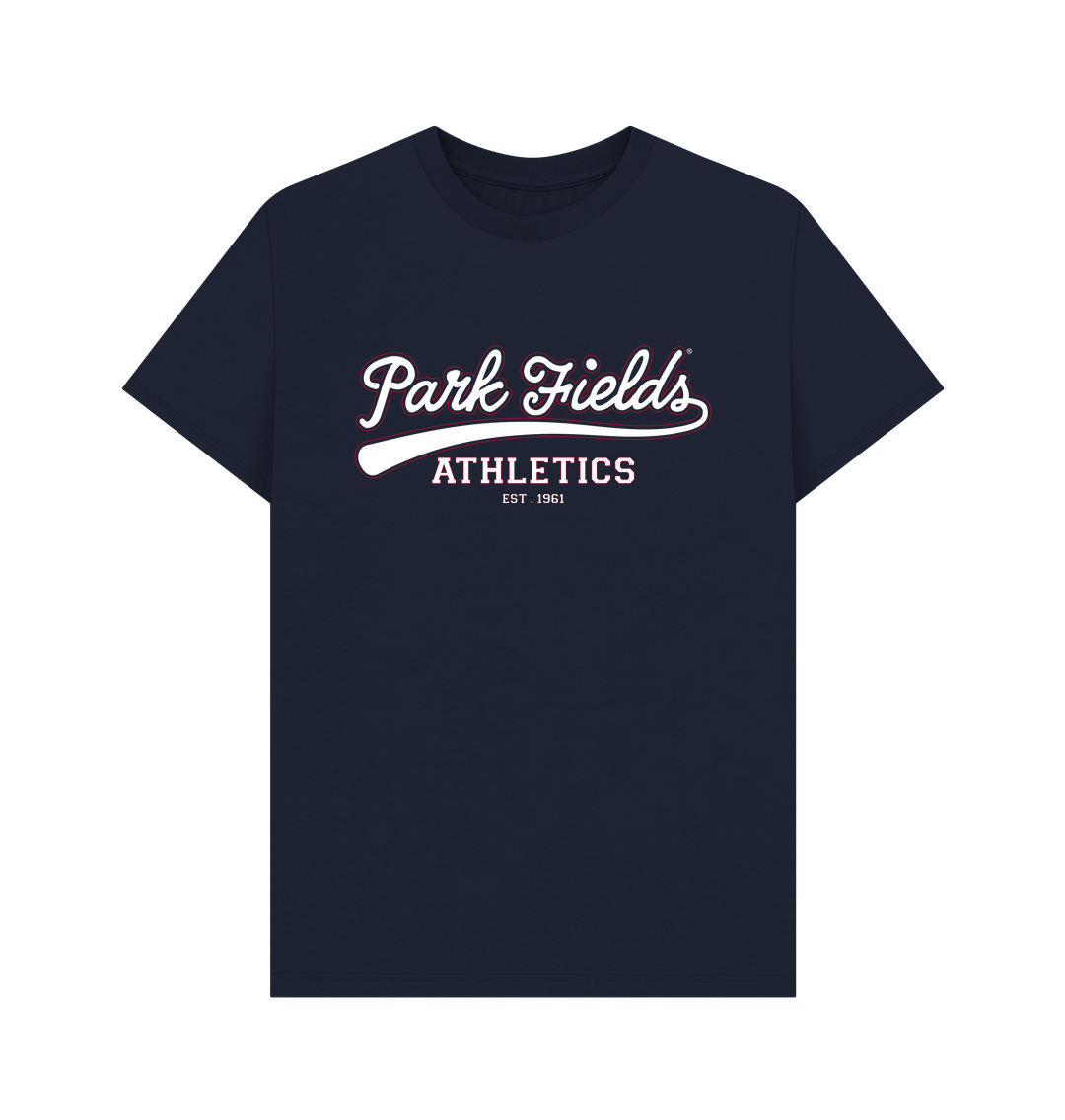 Navy Blue Printed T-shirt