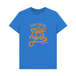 Bright Blue Printed T-shirt