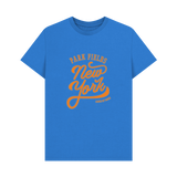 Bright Blue Printed T-shirt