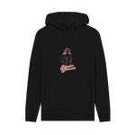 Black Printed Hoody