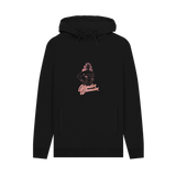 Black Printed Hoody