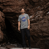 NASA  Galaxy  Grey T-Shirt