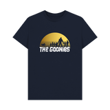 Navy Blue Printed T-shirt Front