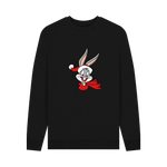 Black Printed Sweater