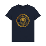 Navy Blue Printed T-shirt