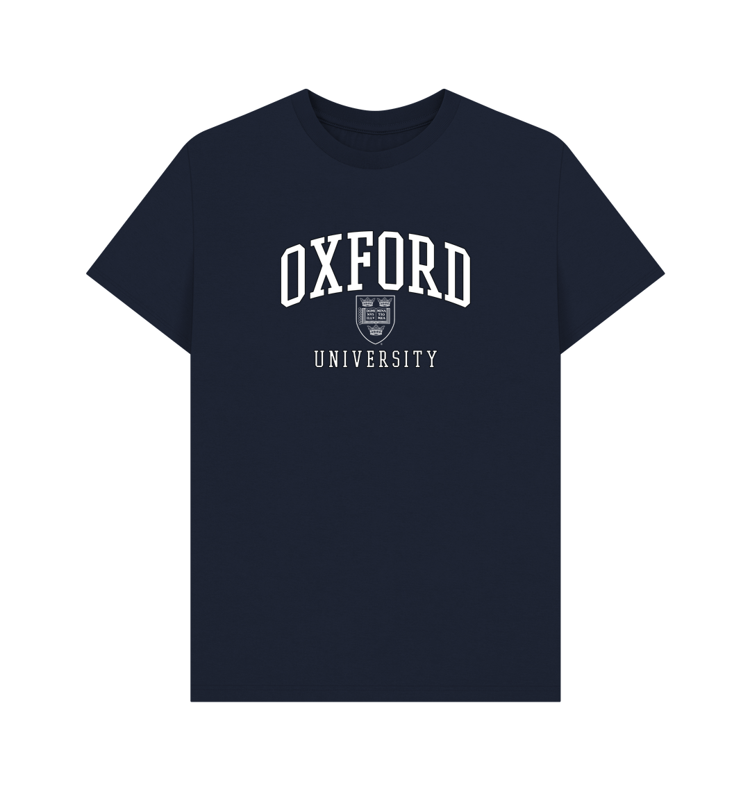Navy Blue Printed T-shirt Front