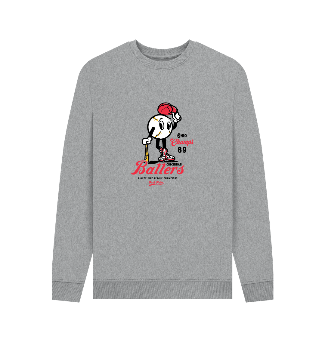 Light Heather Printed Sweater