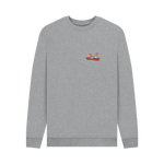 Light Heather Printed Sweater
