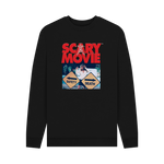 Black Printed Sweater