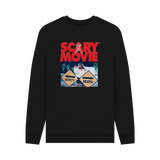 Black Printed Sweater