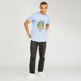 Rick and Morty  'Eyes' Sky Blue  T-Shirt