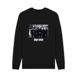 Black Printed Sweater