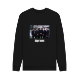 Black Printed Sweater