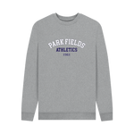 Light Heather Printed Sweater Front