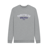 Light Heather Printed Sweater Front