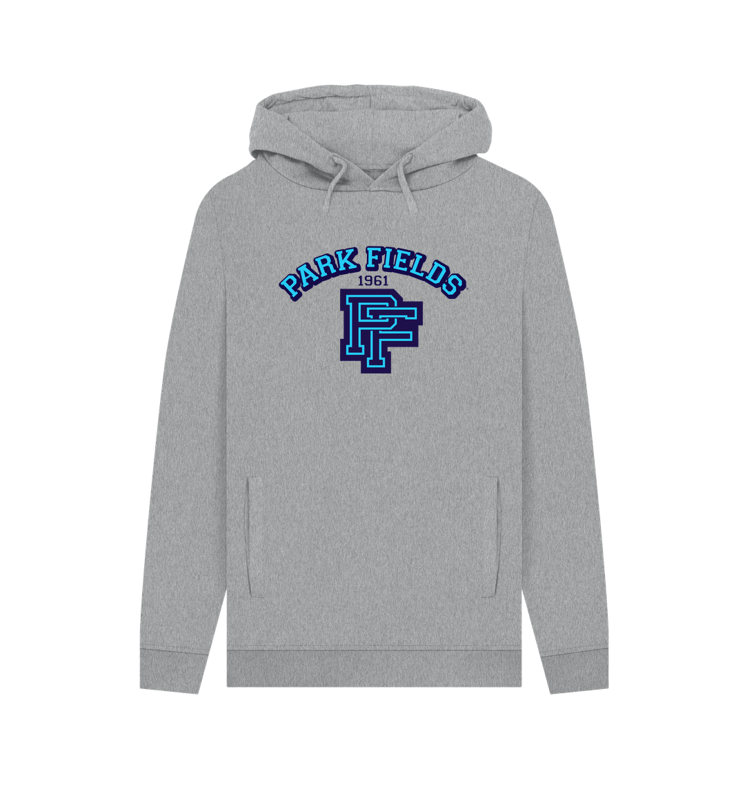 Light Heather Printed Hoody Front