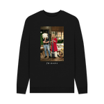 Black Printed Sweater