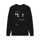 Black Printed Sweater