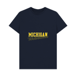 Navy Blue Printed T-shirt