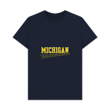 Navy Blue Printed T-shirt