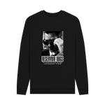 Black Printed Sweater