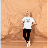 Park Fields New York University Crest T-shirt White